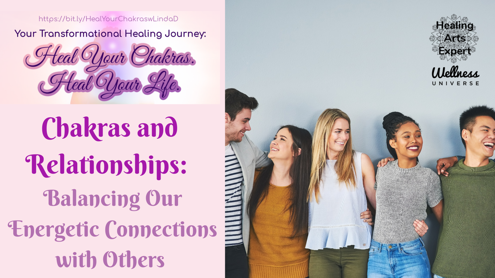Chakras and Relationships Class Promo Image