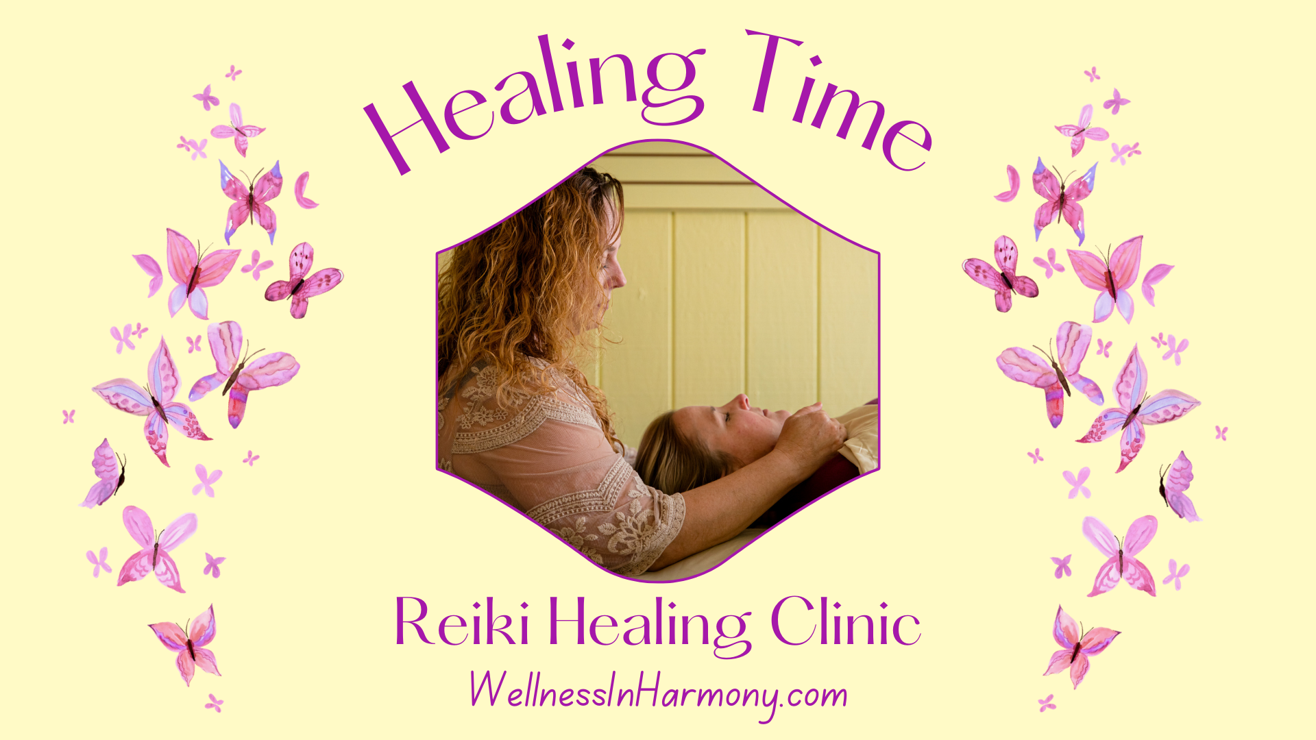 Reiki Healing Clinic Promo Image